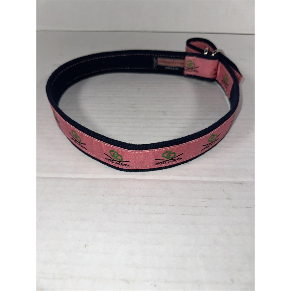Charlotte Country Day Bucs Vineyard Vines Ring‎ Belt Size Small Teens/Youth